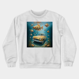 Aqua Illusion: Oleg Shuplyak's Underwater Symphony Crewneck Sweatshirt